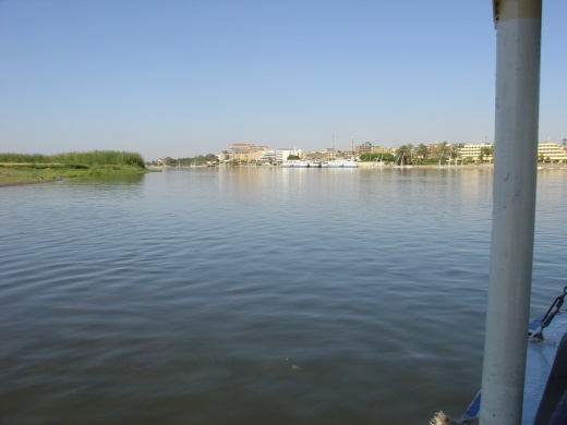 The Nile towards central Luxor